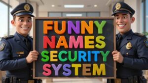 funny names for security system