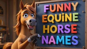 funny equine horse names​
