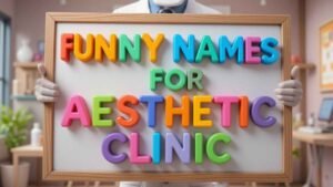 funny names for aesthetic clinic
