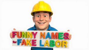 funny names for fake labor