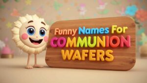 funny names for communion wafers