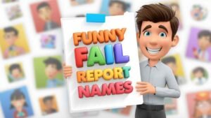 funny fail report names