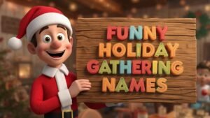 funny holiday gathering names