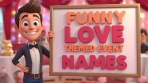 funny love themed event names