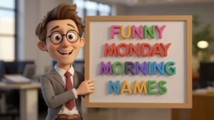 funny monday morning names