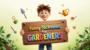 funny nicknames for gardeners