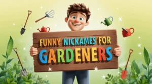 funny nicknames for gardeners
