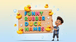 funny rubber duck names