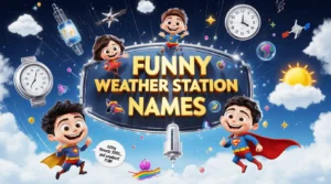 funny weather station names