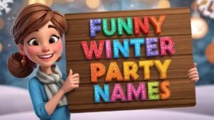 funny winter party names