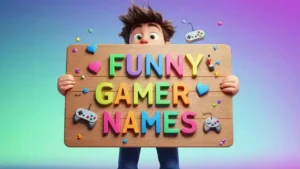 funny gamer names
