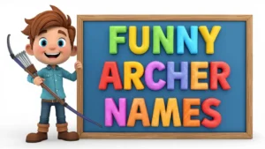 funny archer names