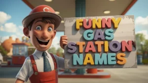 funny gas station names