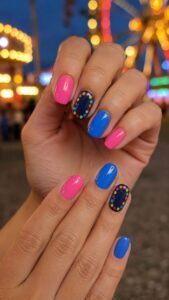 Arrange Carousel Bulb Color Dots