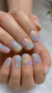 Arrange Frosted Pastel Pieces