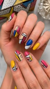 Arrange Graphic Color Blocks