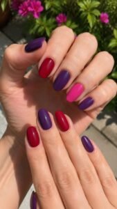 Blend Grape and Cherry Gummy Colors