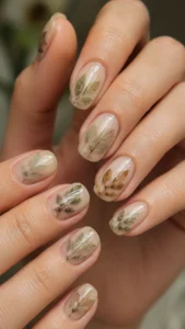 Layer Translucent Leaf Impressions