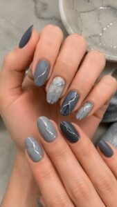 Pair Silver Repairs With Stone Shades