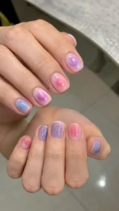 Try Aura Nails on Short Shapes