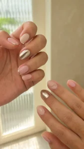 Use Chrome Only on Accent Nails