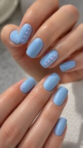 Bind the Edge With Lavender Loops