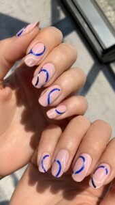 Break a Cobalt Loop With Soft Pink