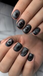 Camera Aperture Nails With Precise Circular Movement