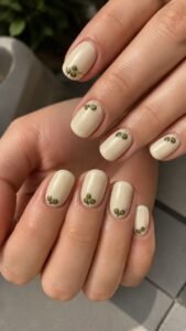 Cluster Three Olives Near the Cuticle