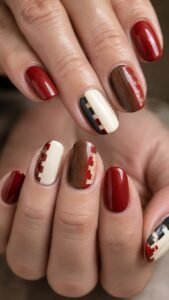 Dovetail Joint Nails With Interlocking Red Edges