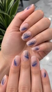 Drag a Blue Smudge Beneath the Mark