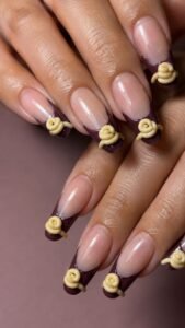 Finish the Tip With a Knotted Coil