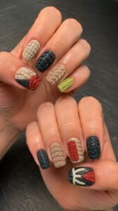 Footwear Tread Nails With Graphic Grip Patterns