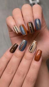 Harmonica Reed Nails With Compact Musical Structure