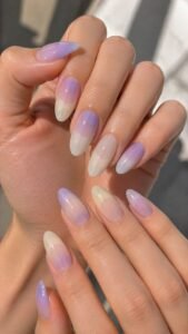 Layer Lilac Over a Cream Veil