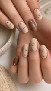 Place a Golden Mark Near the Cuticle