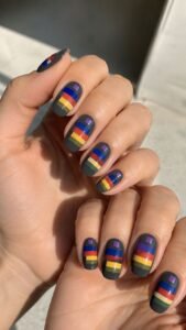 Stack Color Bars Through the Center