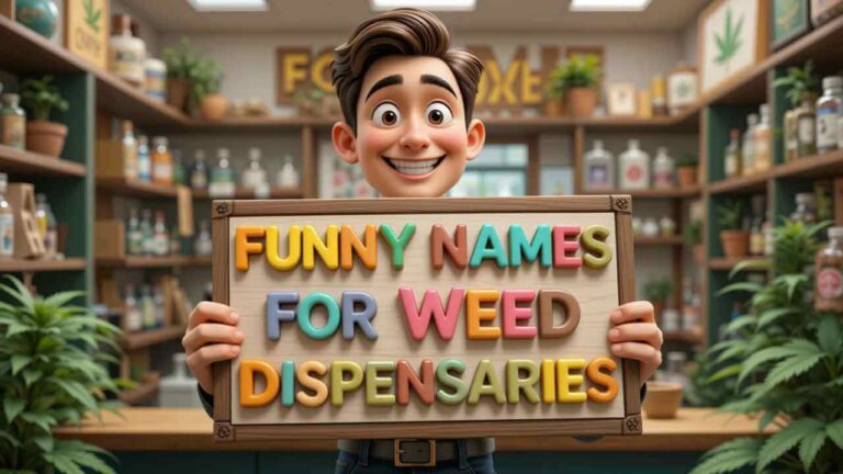 funny names for weed dispensaries