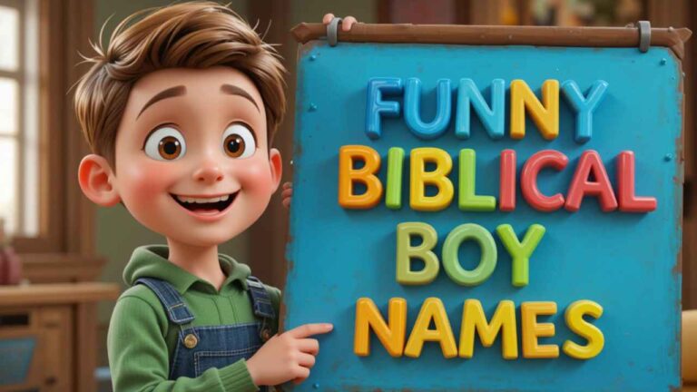 funny biblical boy names