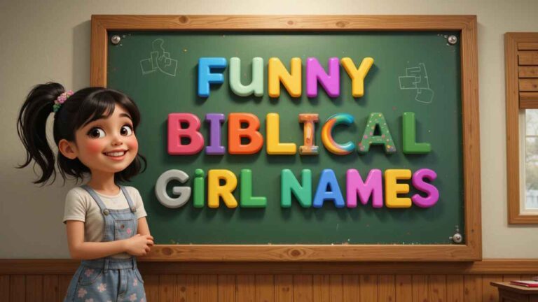 funny biblical girl names