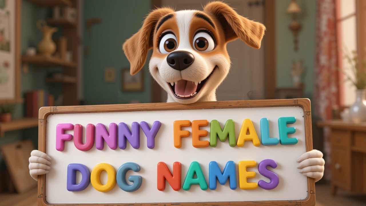 funny female dog names