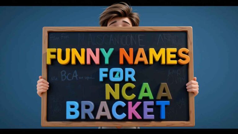 funny names for ncaa bracket