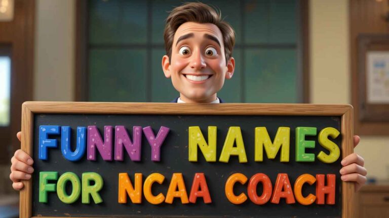 funny names for ncaa coach