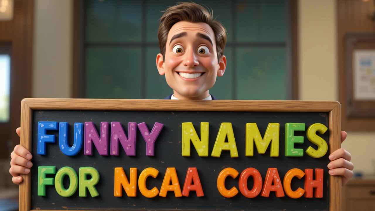 funny names for ncaa coach