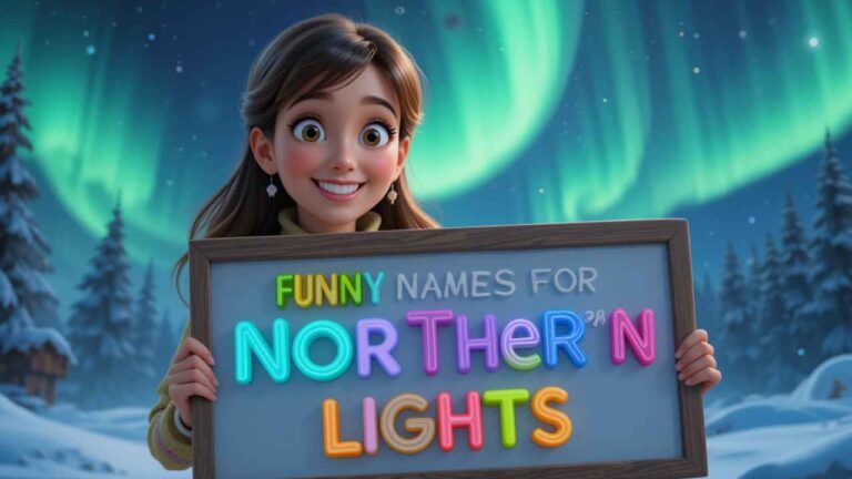 funny names for northern lights