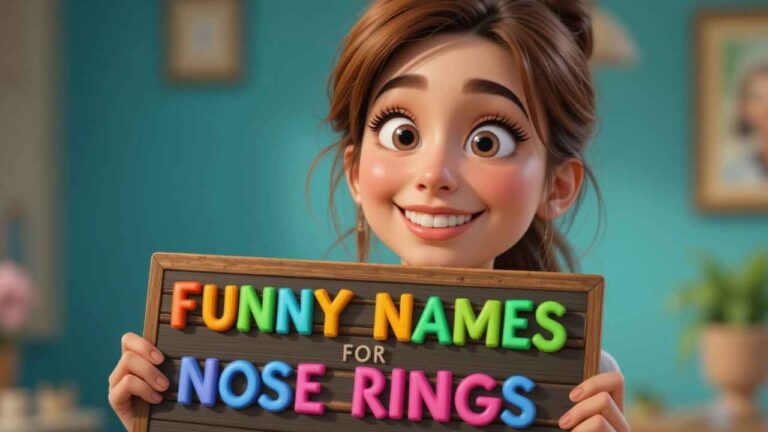 funny names for nose rings