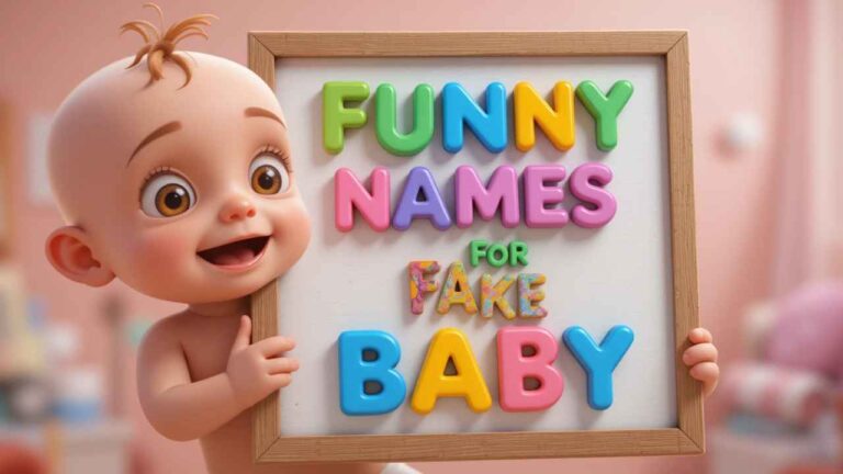 funny names for fake baby