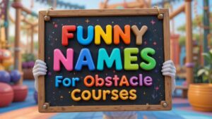 funny names for obstacle courses
