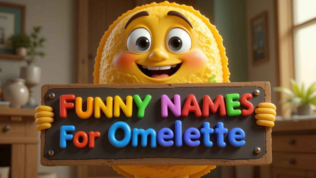 funny names for omelette