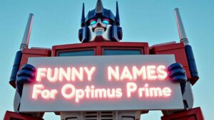 funny names for optimus prime